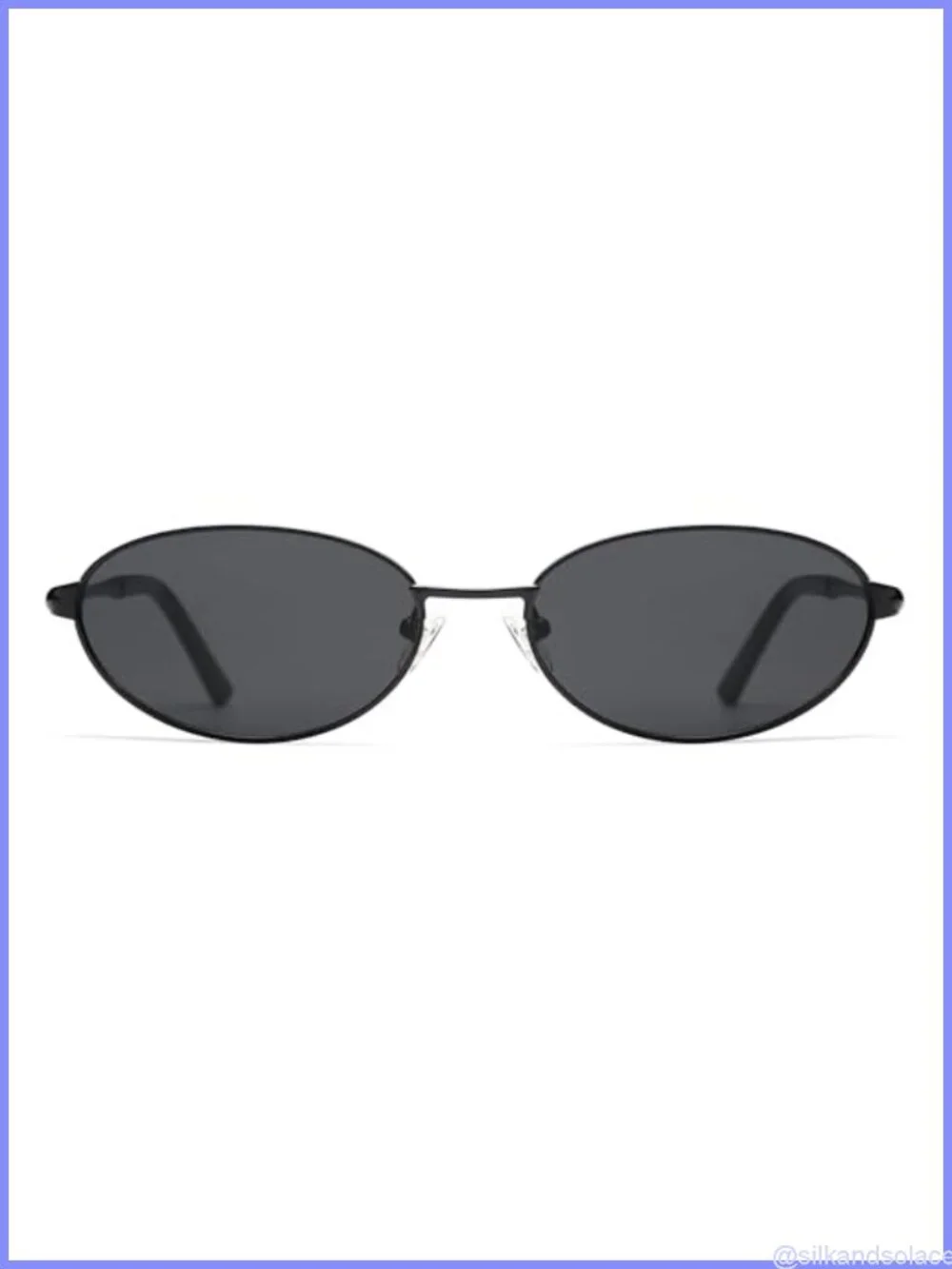 Retro Oval Sunglasses for Women Men UV400 Gold Wire Full-Frame